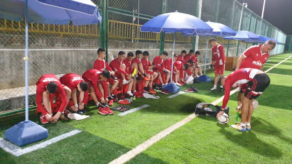 Турнир в Китае: Спартак провёл первую тренировку