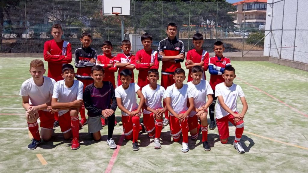 Тренировка спартак Португалия