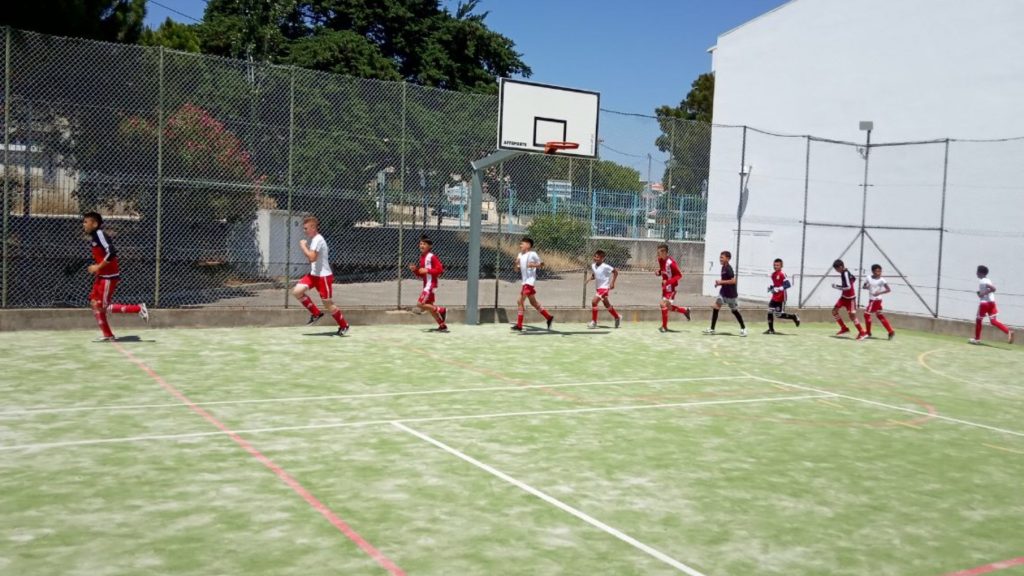 Тренировка спартак Португалия