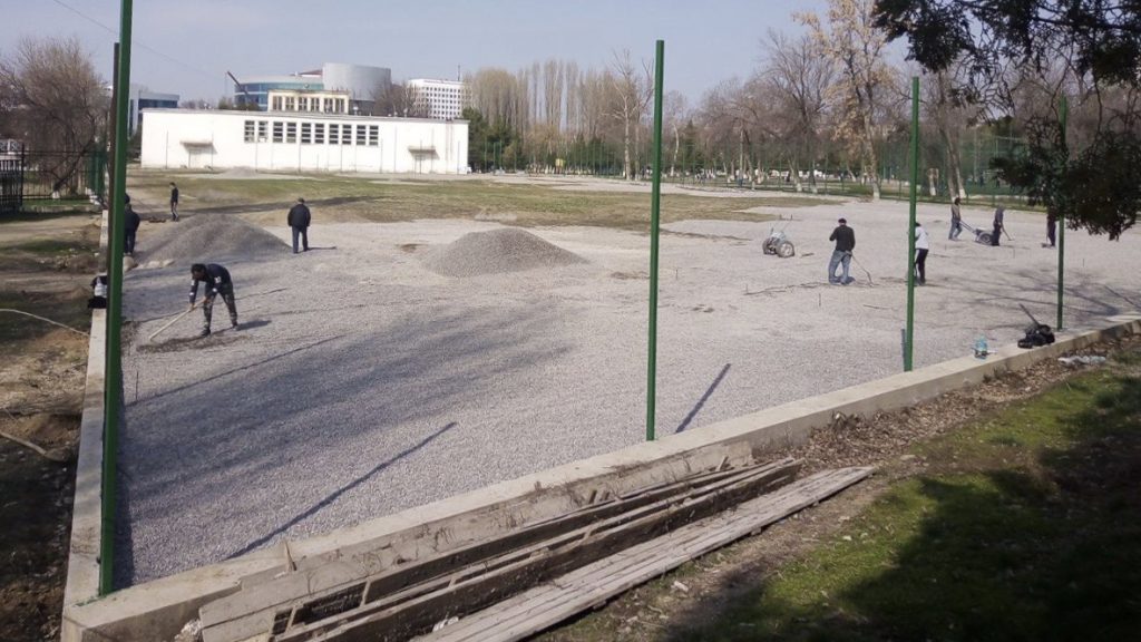 спартак ташкент новое поле
